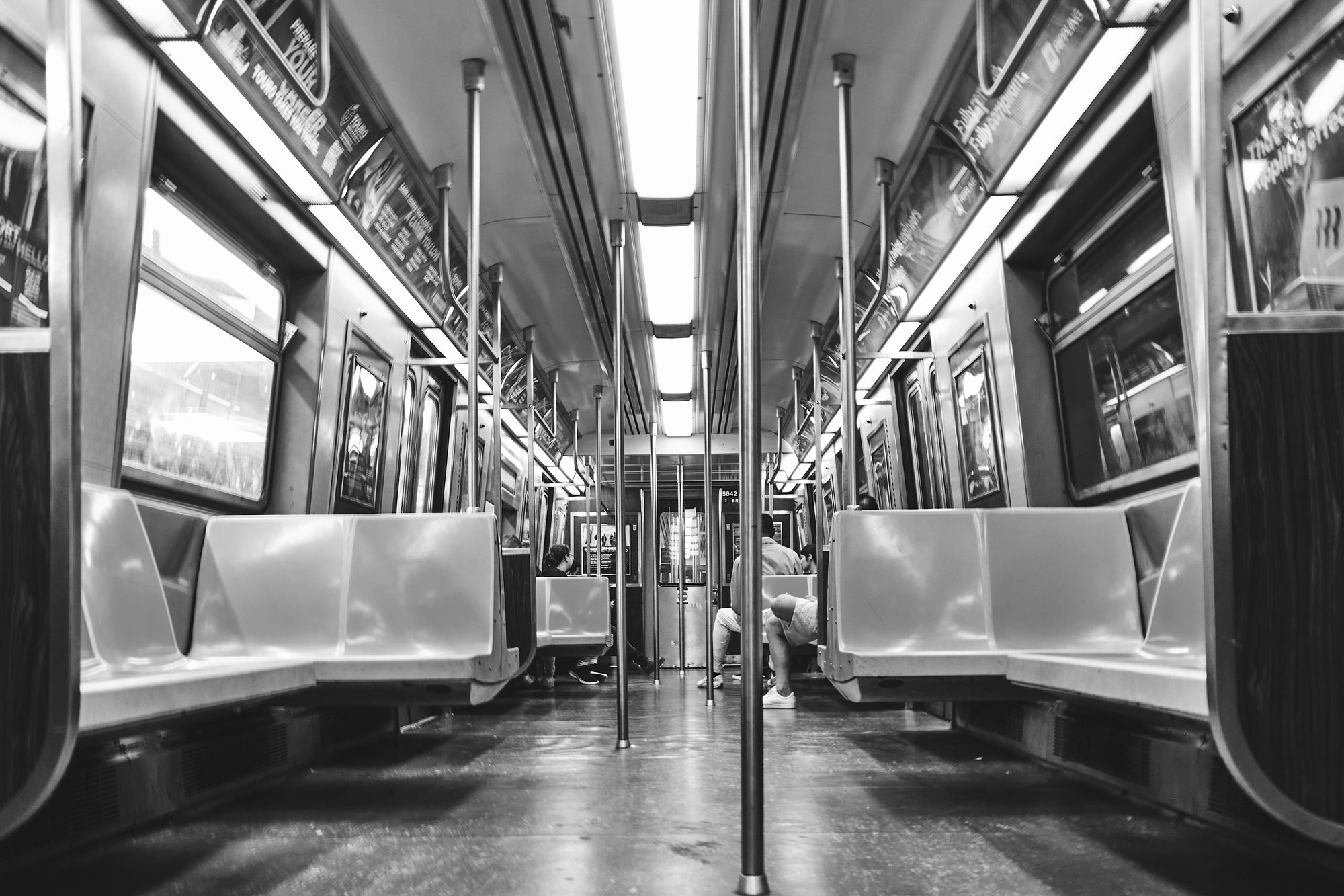 The Local — subway car interior
